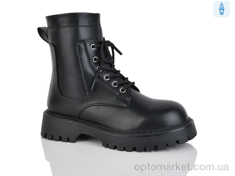 Купить Черевики жіночі Y62 Girnaive чорний, фото 1