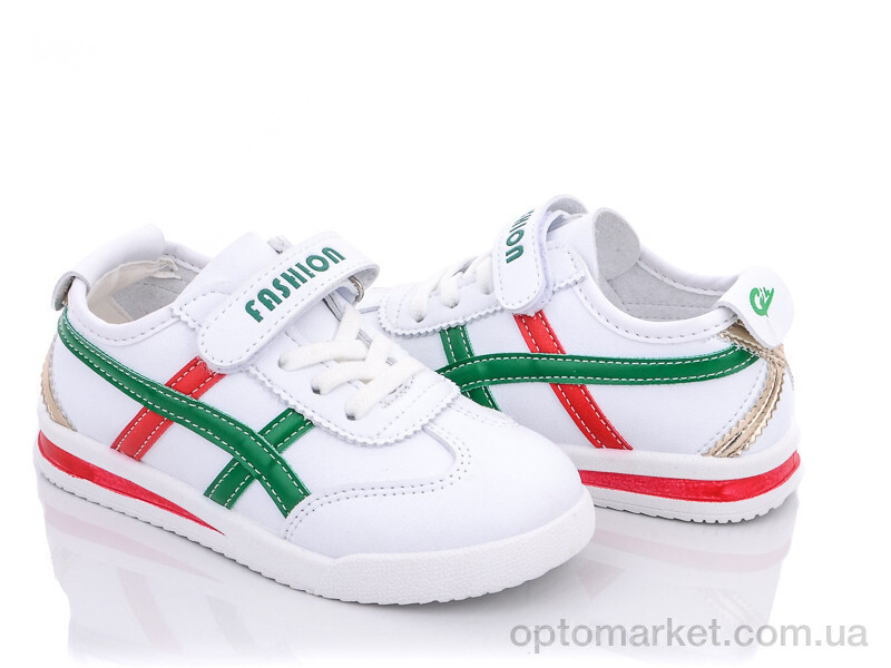 Купить Кросівки дитячі Y67-A02 white-green Angel білий, фото 1