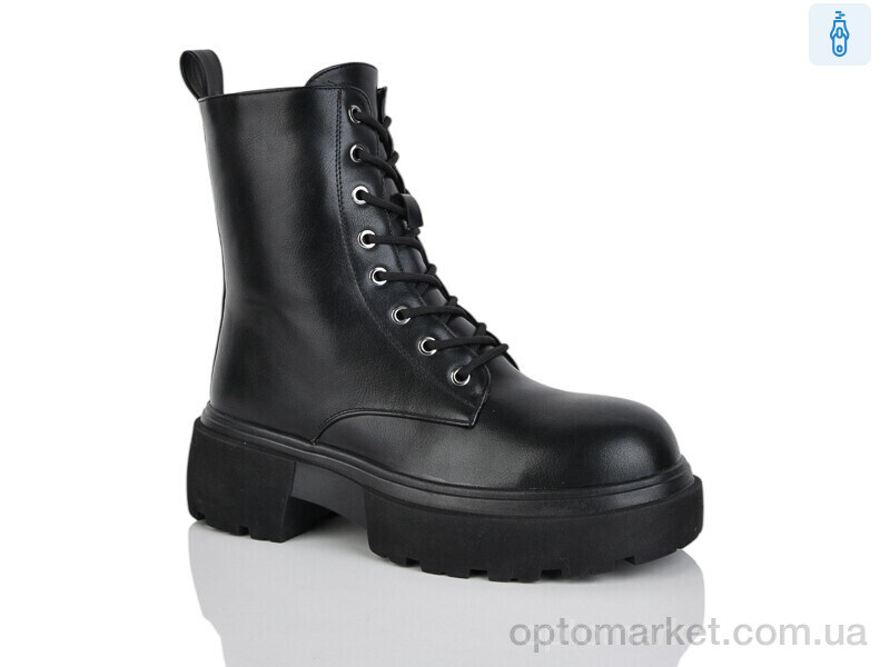 Купить Черевики жіночі Y67 Girnaive чорний, фото 1