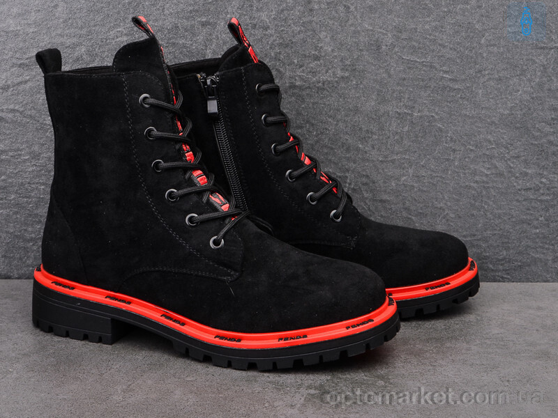 Купить Черевики жіночі Y675-2 Shamilu чорний, фото 2