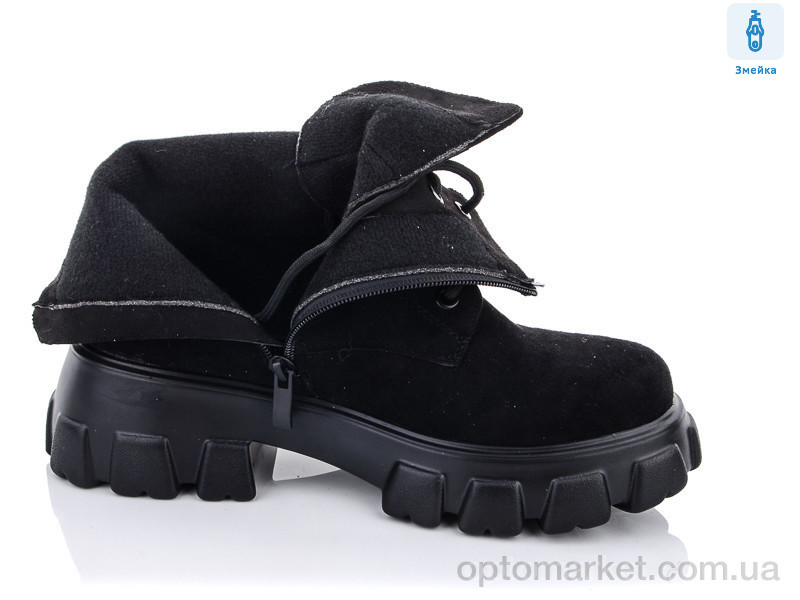 Купить Ботинки женские Y679-2 Yimeili черный, фото 2