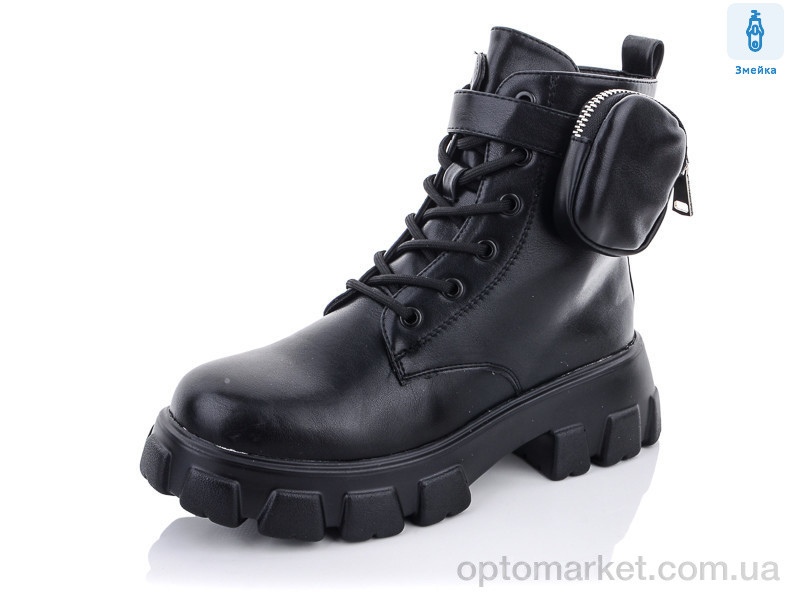 Купить Ботинки женские Y679-5 Yimeili черный, фото 1