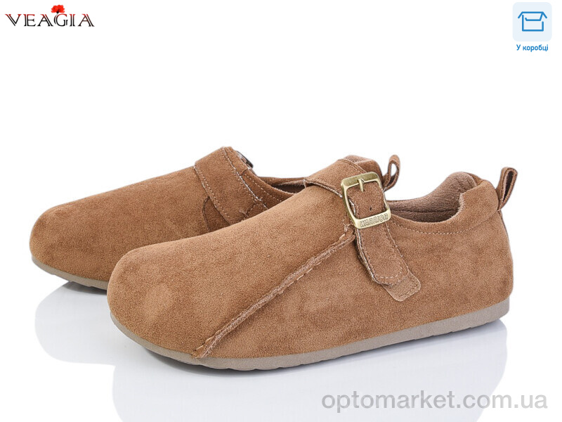 Купить Туфлі жіночі Y7-1 FAN коричневий, фото 1