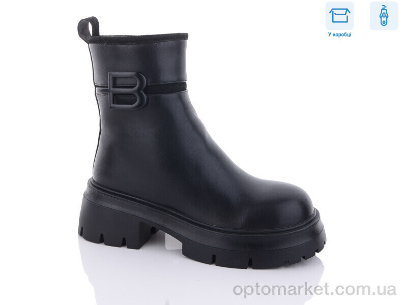 Купить Черевики жіночі Y71 Girnaive чорний, фото 1