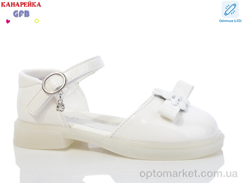 Купить Туфлі дитячі Y7119-1 LED T.F.D. білий, фото 1
