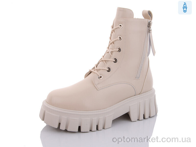 Купить Черевики жіночі Y719-3 Yimeili бежевий, фото 1