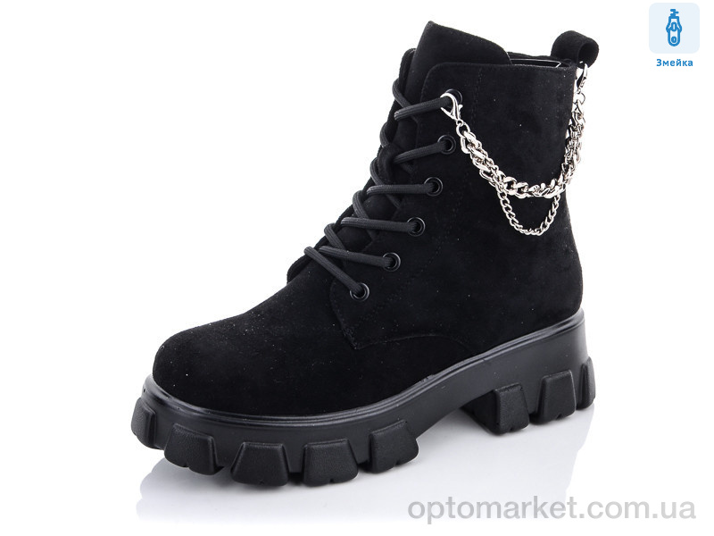 Купить Ботинки женские Y738-2 Yimeili черный, фото 1