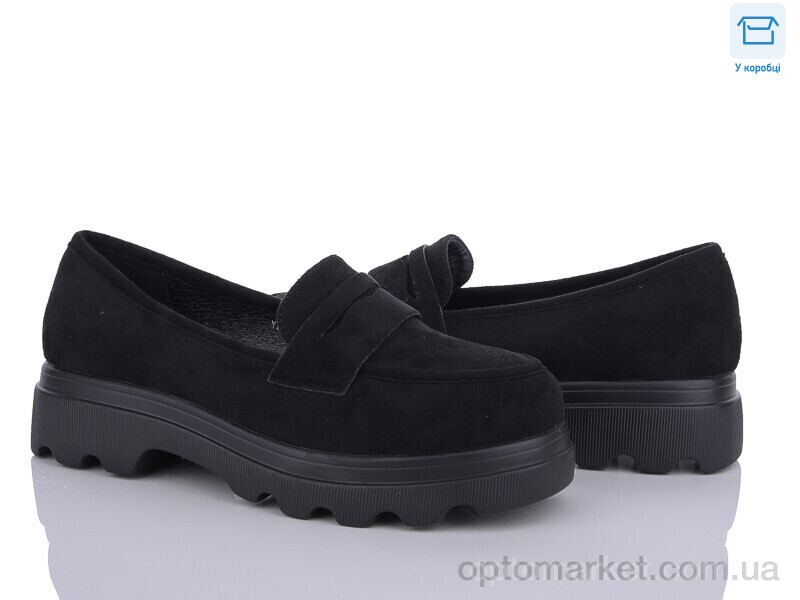 Купить Туфлі жіночі Y74-1 L&M чорний, фото 1