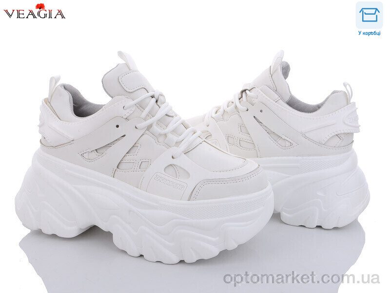 Купить Кросівки жіночі Y75-2 Veagia білий, фото 1