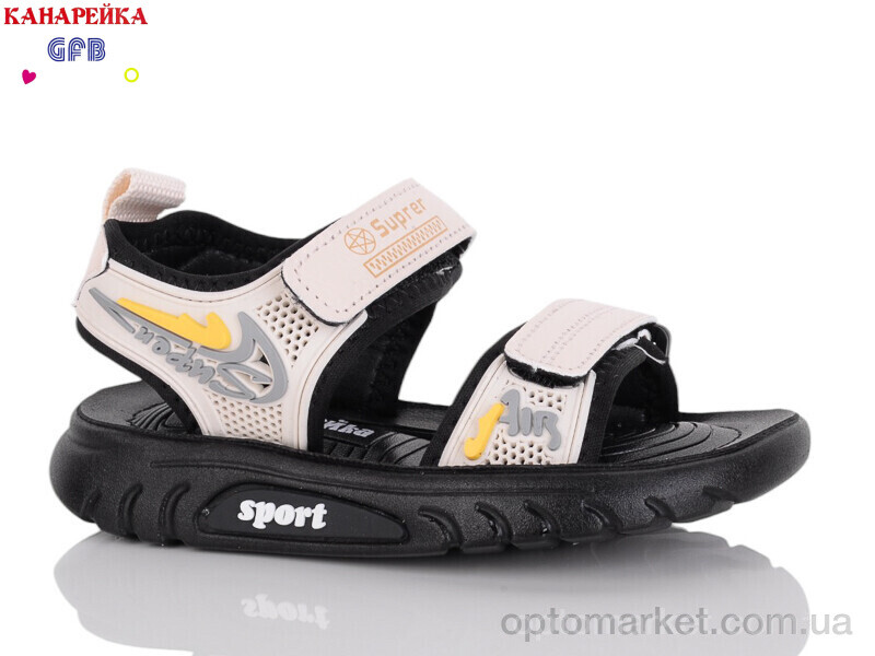 Купить Сандалі дитячі Y7521-5 Канарейка бежевий, фото 1