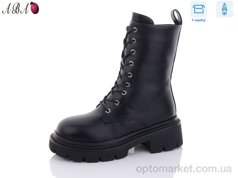 Купить Черевики жіночі Y76 Girnaive чорний, фото 1