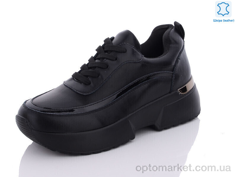 Купить Кросівки жіночі Y772-1 black Yimeili чорний, фото 1