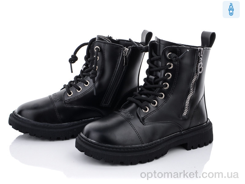 Купить Черевики дитячі Y78-A1 black Angel чорний, фото 1