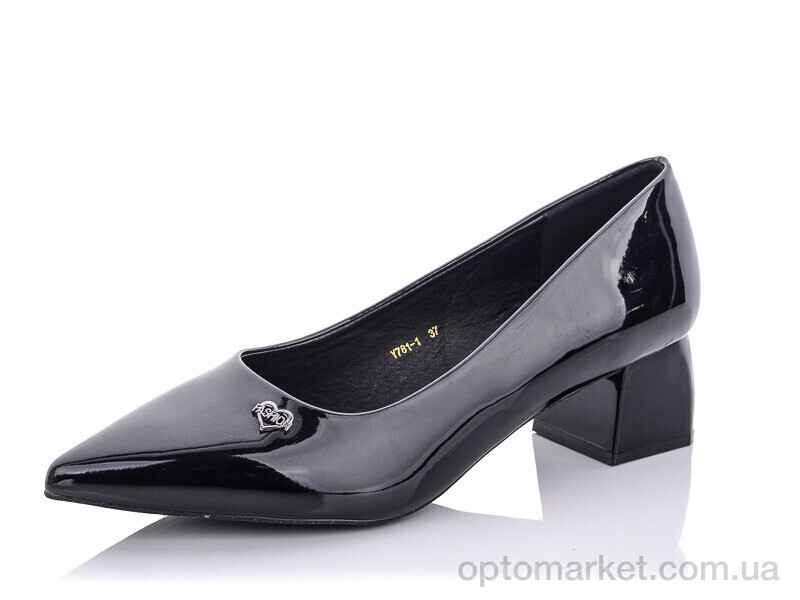 Купить Туфлі жіночі Y781-1 Yimeili чорний, фото 1