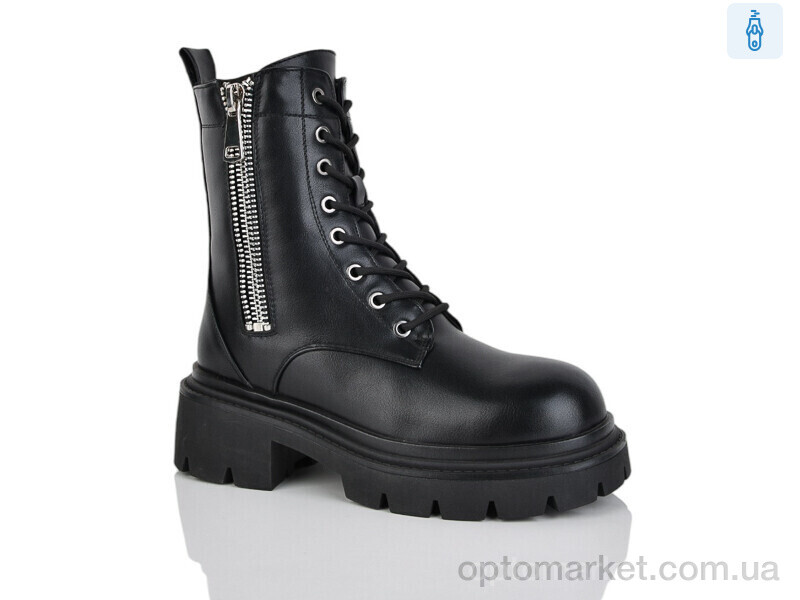 Купить Черевики жіночі Y78 Girnaive чорний, фото 1