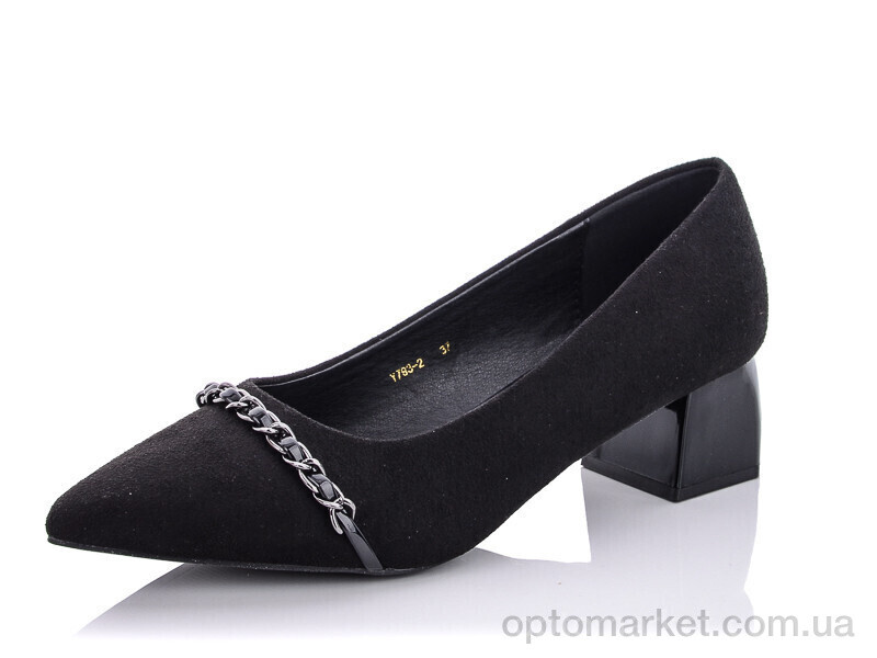 Купить Туфлі жіночі Y783-2 Yimeili чорний, фото 1