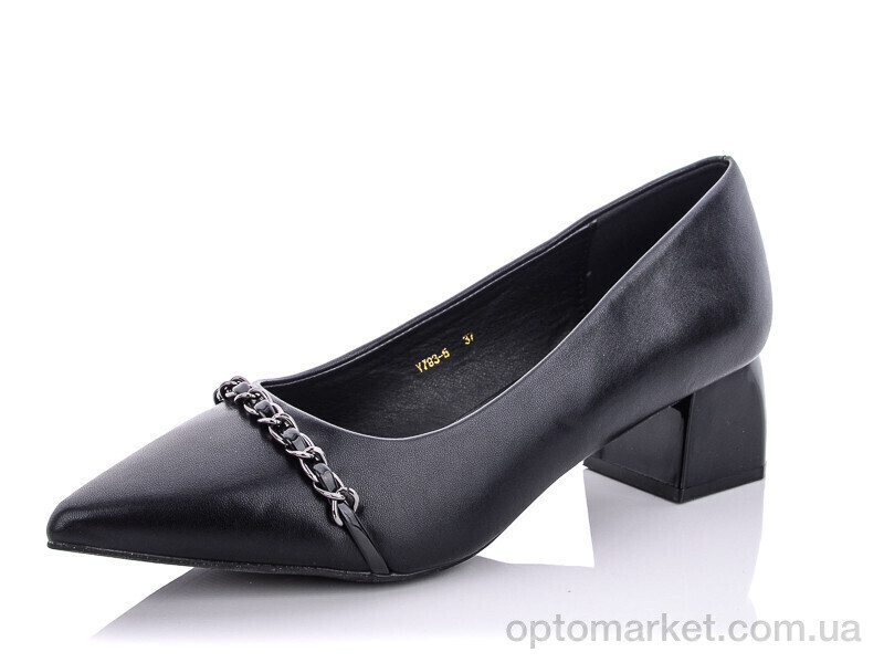 Купить Туфлі жіночі Y783-5 Yimeili чорний, фото 1