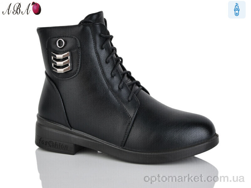 Купить Черевики жіночі Y8-1 Aba чорний, фото 1