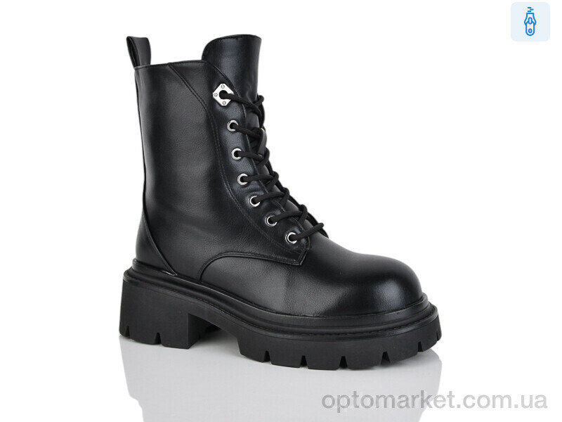 Купить Черевики жіночі Y81 Girnaive чорний, фото 1