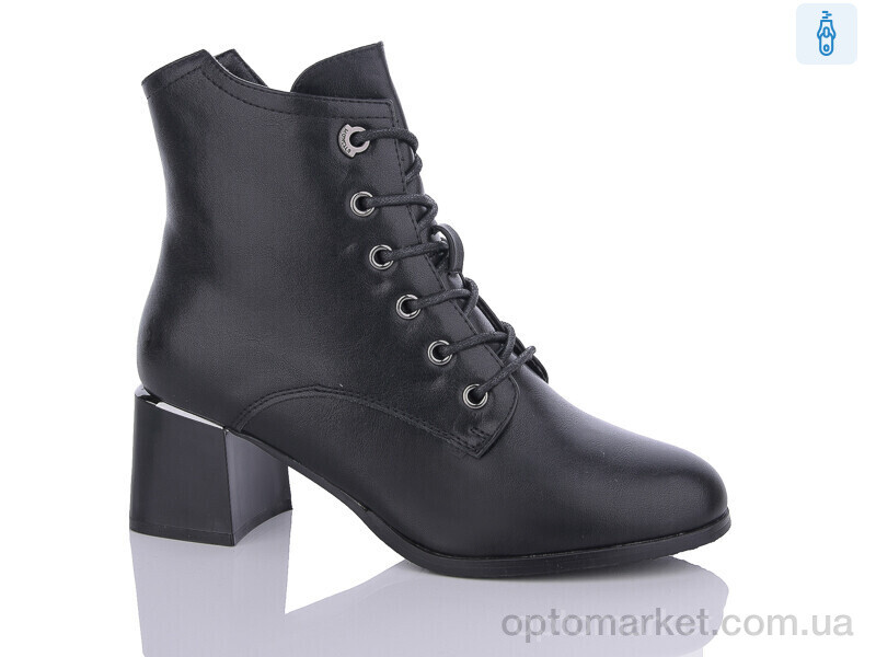 Купить Черевики жіночі Y823-5 Yimeili чорний, фото 1