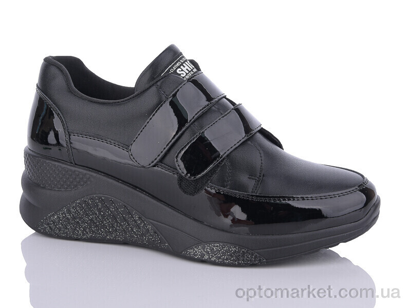 Купить Кросівки жіночі Y831-1 Yimeili чорний, фото 1