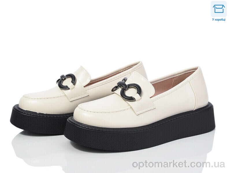 Купить Туфлі жіночі Y87-3 L&M бежевий, фото 1