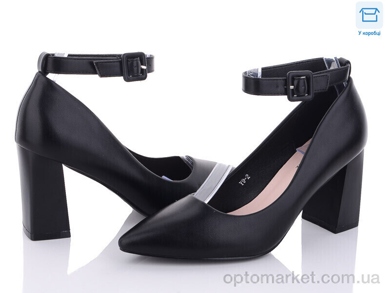 Купить Туфлі жіночі Y9-2 L&M чорний, фото 1