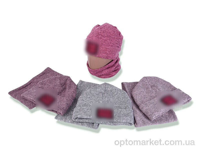 Купить Шапка жіночі Y931-1 (шапка+баф) mix G.cci мікс, фото 1