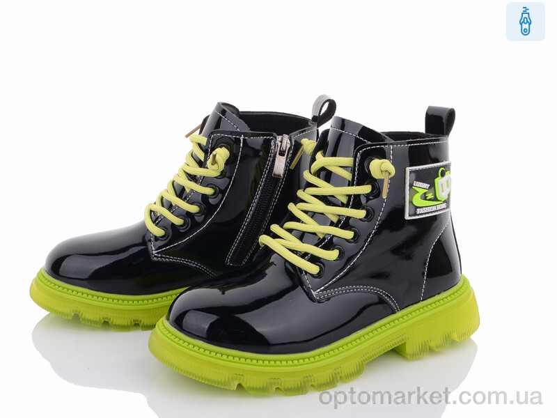 Купить Черевики дитячі Y95-0638B black-green Angel чорний, фото 1