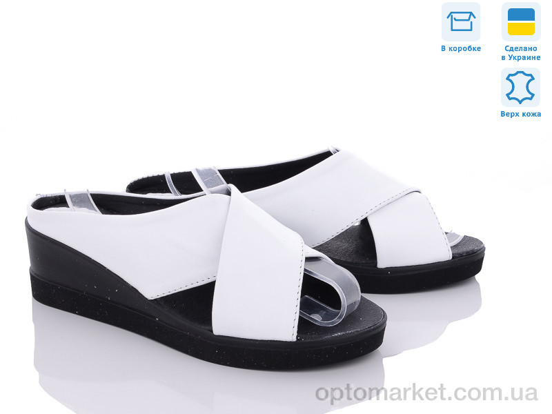 Купить Шльопанці жіночі Яна білий Golden Natali білий, фото 1