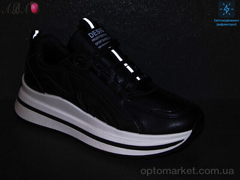 Купить Кросівки жіночі YB005-1 YiYi чорний, фото 2