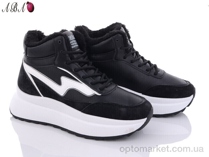 Купить Черевики жіночі YB020-1 Aba чорний, фото 1