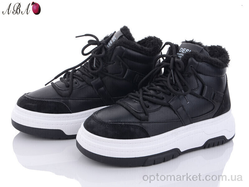 Купить Черевики жіночі YB026-1 Aba чорний, фото 1