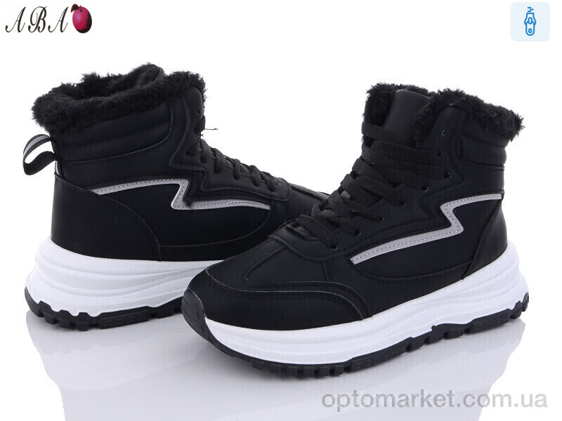 Купить Черевики жіночі YB028-1 Aba чорний, фото 1