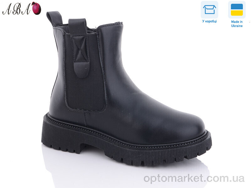 Купить Черевики жіночі YB0433-1 SWIN SHOES чорний, фото 1