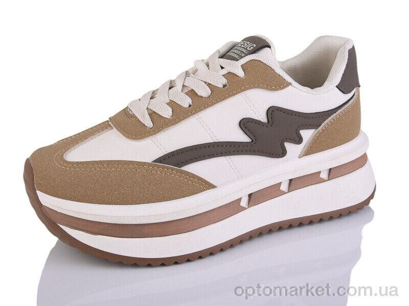 Купить Кросівки жіночі YB049-3 YiYi бежевий, фото 1