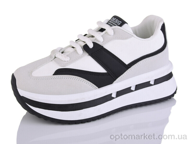 Купить Кросівки жіночі YB050-1 YiYi сірий, фото 1