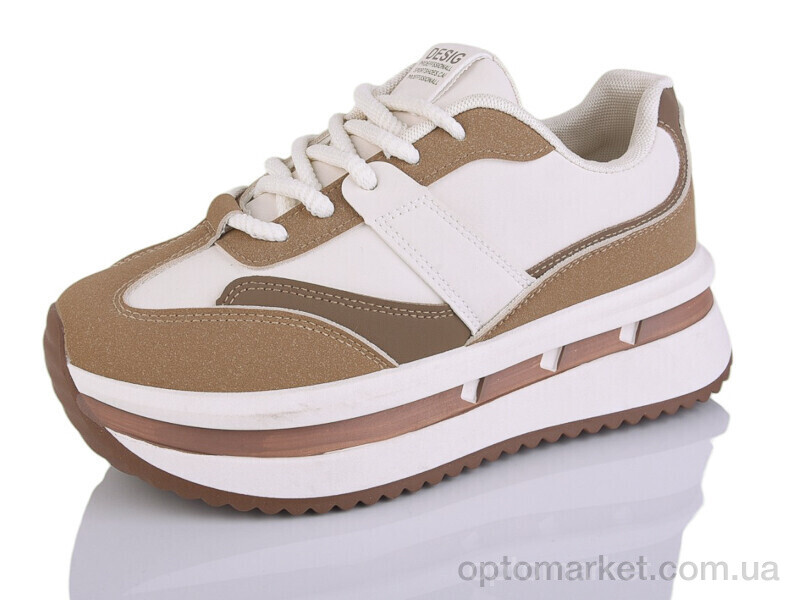 Купить Кросівки жіночі YB050-2 YiYi бежевий, фото 1