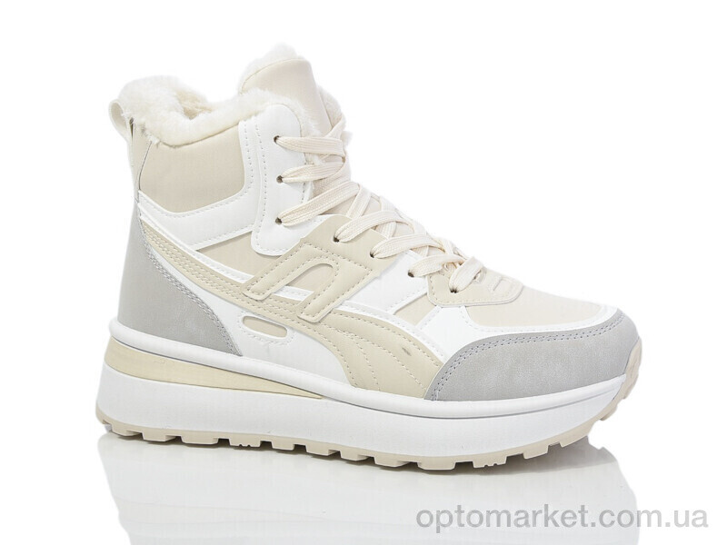 Купить Кросівки жіночі YB054-2 YiYi бежевий, фото 1