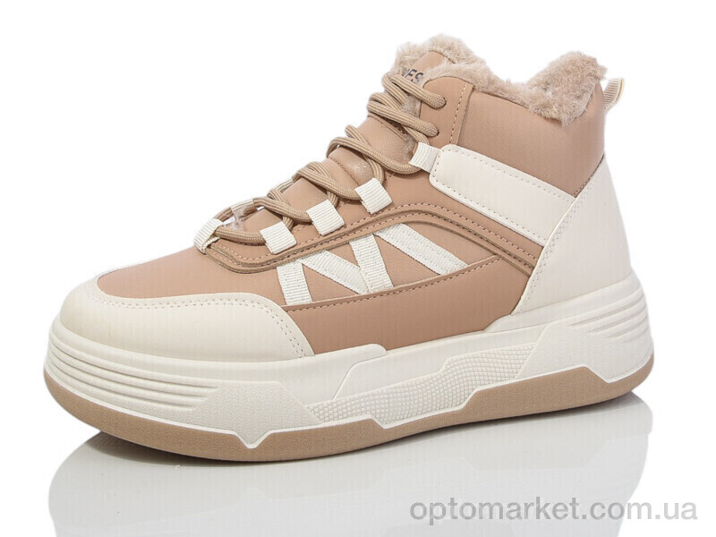 Купить Кросівки жіночі YB059-2 Ok Shoes бежевий, фото 1