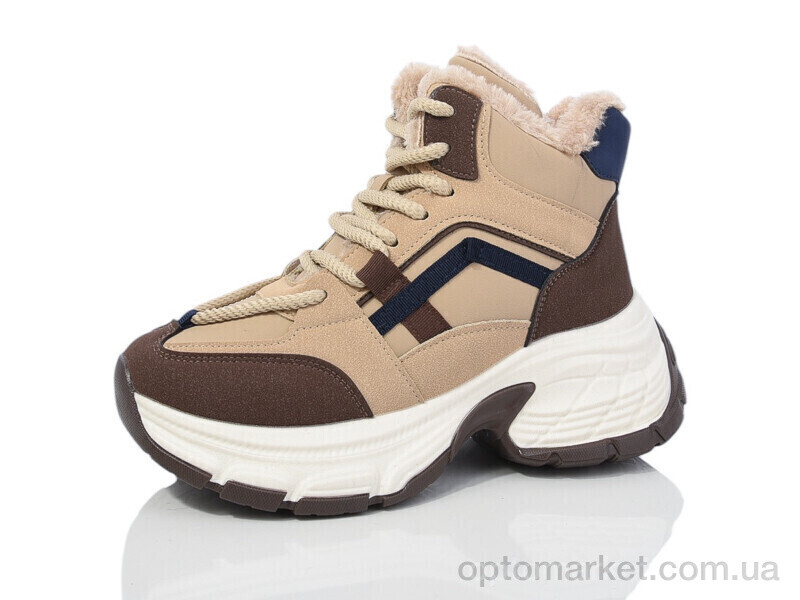 Купить Кросівки жіночі YB061-2 Ok Shoes бежевий, фото 1