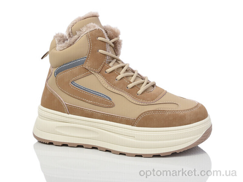 Купить Кросівки жіночі YB064-3 YiYi бежевий, фото 1