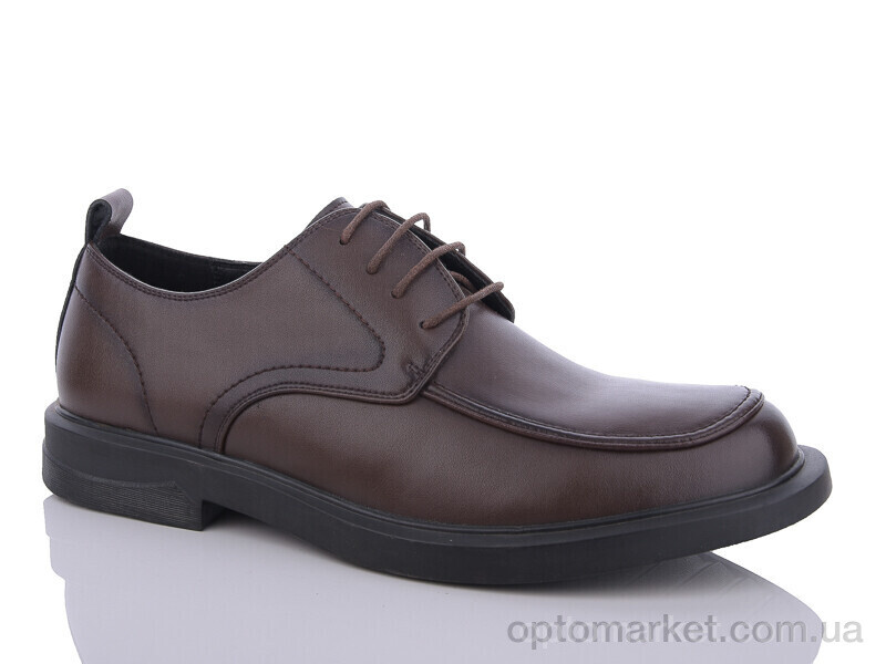 Купить Туфлі чоловічі YE1502-2 Yalasou коричневий, фото 1