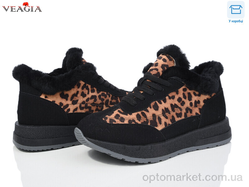 Купить Уги жіночі YF01-2 Veagia чорний, фото 1
