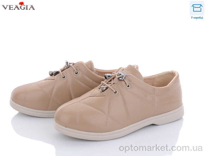 Купить Туфлі жіночі YF170-5 Veagia коричневий, фото 1