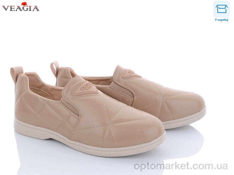 Купить Туфлі жіночі YF172-3 Veagia коричневий, фото 1