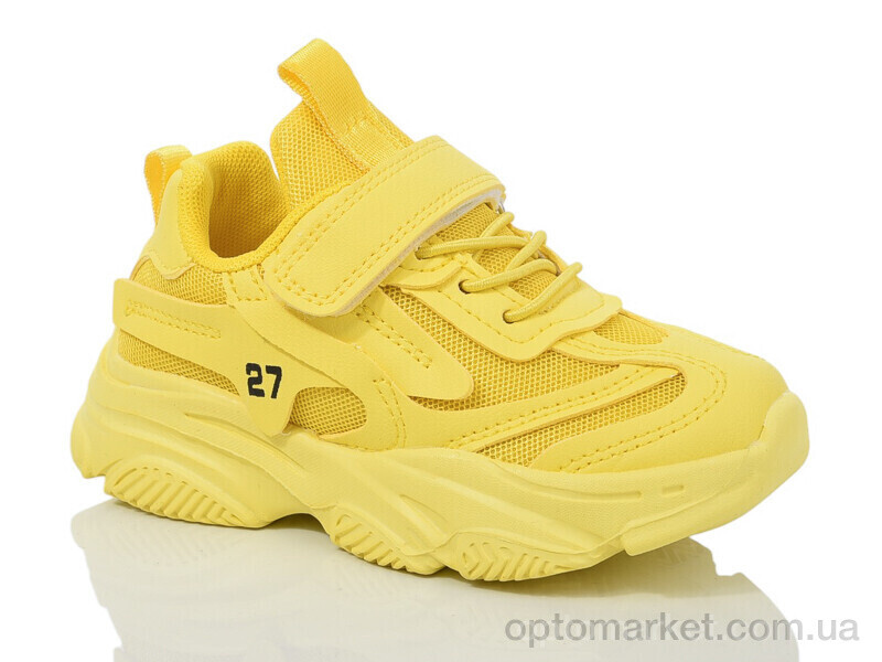 Купить Кросівки дитячі YF2154-2H Kimbo-o жовтий, фото 1