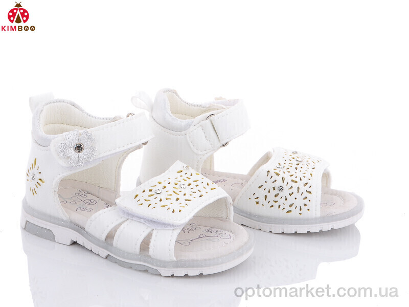 Купить Босоніжки дитячі YF2246-1C Kimbo-o білий, фото 1