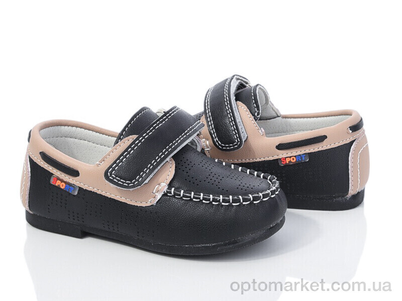 Купить Туфлі дитячі YF2350-1A Kimbo-o чорний, фото 1