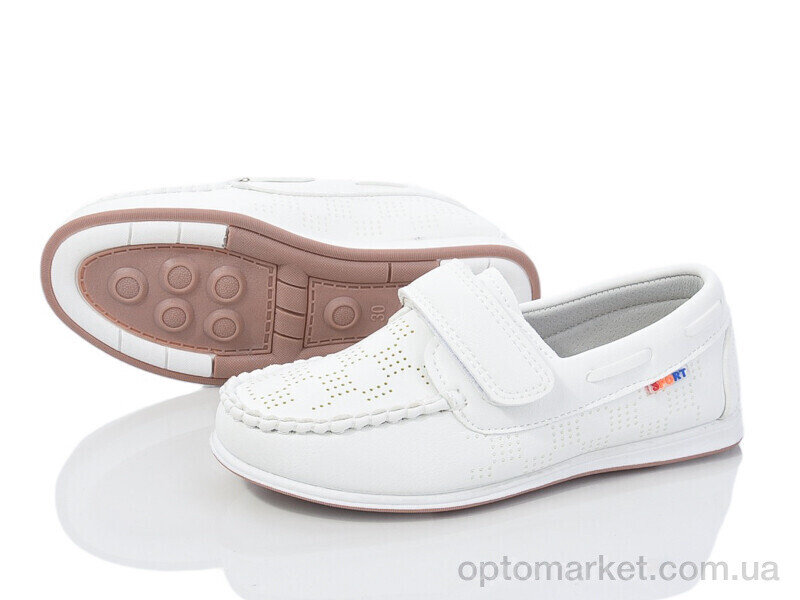 Купить Туфлі дитячі YF2350-2C Kimbo-o білий, фото 1